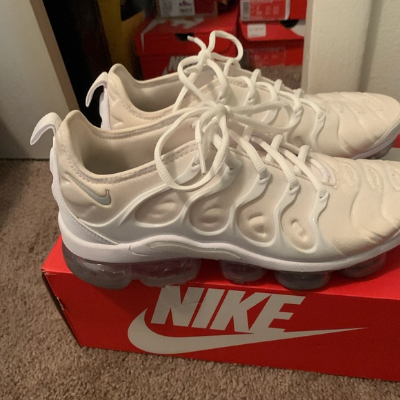 Nike Other - Nike Vapormax plus all white for sale size 10!